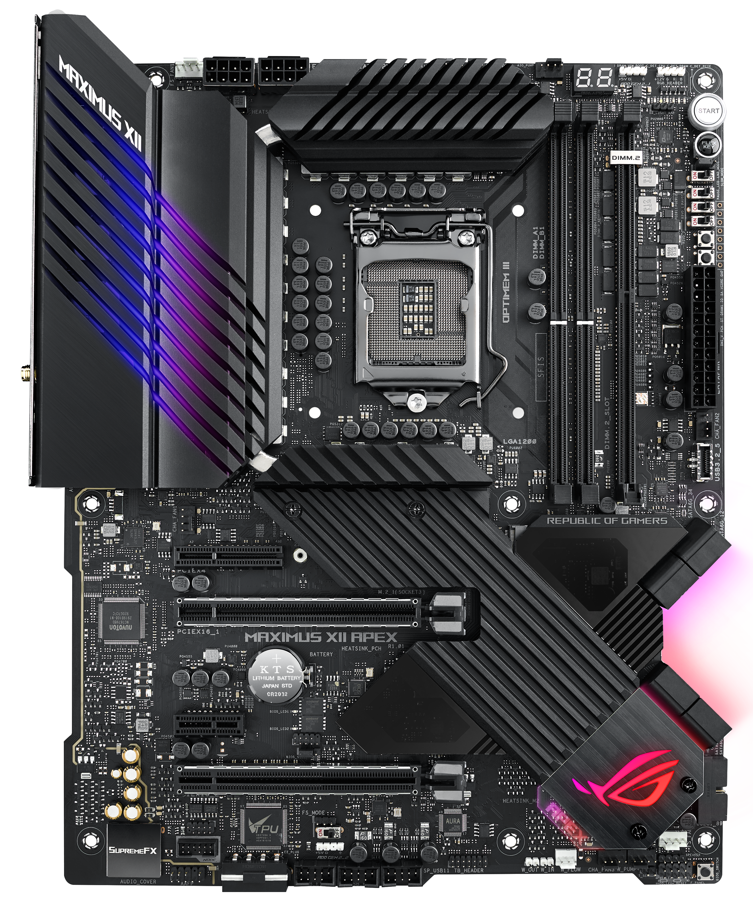 ASUS ROG Maximus XII Apex - The Intel Z490 Overview: 44+